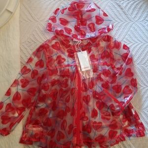Catimini Heart Rain jacket
